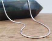 Product image thumbnail 6 for Snake Chain Necklace | .925 Sterling Silver (16", 18", 20", 22", 24", 30", 36" lengths)