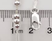 Product image thumbnail 7 for Beaded Ball Anklet | .925 Sterling Silver (9" + 1" extension (adjustable) length)