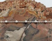 Product image thumbnail 4 for Fine Ball Bracelet | .925 Sterling Silver (6", 6.5", 7", +7.5" lengths)