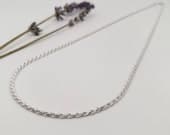 Product image thumbnail 6 for 1.8mm .925 Sterling Silver Rope Chain Necklace: Italian Made  | (16", 18", 20", 22", 24", 30" + 36" lengths)
