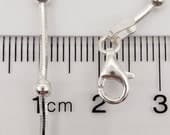 Product image thumbnail 5 for Fine Snake Ball Anklet | .925 Sterling Silver ( 9.5" + 1" extension (adjustable) length) Diamond Cut