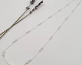 Product image thumbnail 3 for Three Ball Chain Necklace | .925 Sterling Silver (16", 18", 20", 22", 24" + 30" lengths)
