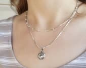 Product image thumbnail 2 for 1.2mm Square Snake Chain Necklace | .925 Sterling Silver (16", 18", 20", 22", 24" lengths)