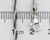 Product image thumbnail 7 for Twisted Oxidized Snake Bracelet | .925 Sterling Silver (6.5", 7", + 7.5" lengths)