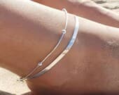 Product image thumbnail 8 for Snake Ball Anklet | .925 Sterling Silver (9" + 1" extension (adjustable) length)