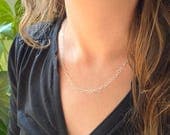 Product image thumbnail 5 for Heart Chain Necklace | .925 Sterling Silver (18" length)