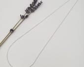Product image thumbnail 5 for Sparkly Twisted Box Chain Necklace: .925 Sterling Silver, Italian Made