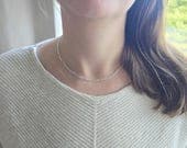 Product image thumbnail 5 for 3mm Figaro Chain Necklace | .925 Sterling Silver ( 16", 18", 20", + 22" lengths)