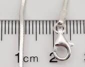 Product image thumbnail 5 for Square Snake Chain Bracelet | .925 Sterling Silver (6", 6.5", 7", 7.5", 8", + 8.5" lengths)