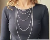 Product image thumbnail 9 for 1.8mm .925 Sterling Silver Rope Chain Necklace: Italian Made  | (16", 18", 20", 22", 24", 30" + 36" lengths)